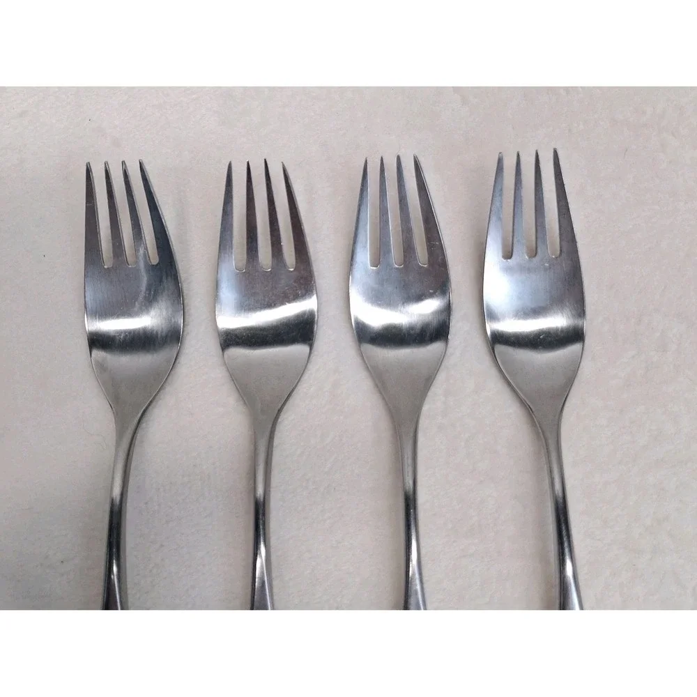 Towle Lauffer Design 2 Set of 4 Forks Stainless Steel Norway Germany